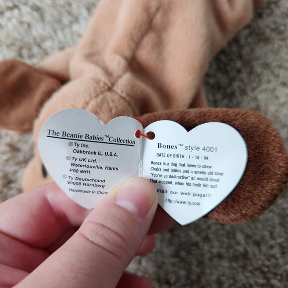 Ty Beanie Baby Bundle - Dogs Spunky, Dotty, Pugsly, Spot, Nanook, Bruno … - Picture 16 of 16